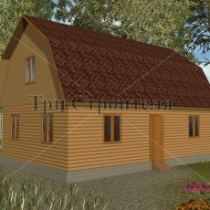 Проект ДБ23 6×9 «Мяглово» компании Три Строителя фото 1346 - izzba.ru