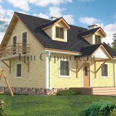 Проект ДК28 8.6×8.4 «Коммунар» компании Три Строителя фото 1385 - izzba.ru