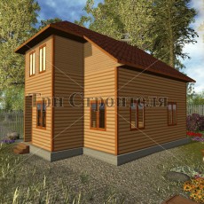 Проект Д50 7×7.5 «Ветеран» компании Три Строителя фото 1411 - izzba.ru