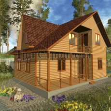 Проект Д51 8×6 «Никольское» компании Три Строителя фото 1412 - izzba.ru