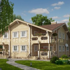 Проект Дом из бревна 87-Д компании IZBA IZ BREVNA фото 499 - izzba.ru