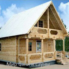 Проект Дом компании ООО Мир бани и Сауны фото 1 - izzba.ru