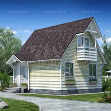 Проект УДАЧА Б-150 компании Зодчий фото 1771 - izzba.ru