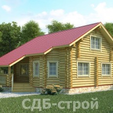 Проект Дом ДБР20 компании СДБ-СТРОЙ фото 1 - izzba.ru