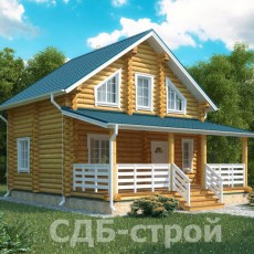 Проект Дом ДБР21 компании СДБ-СТРОЙ фото 1 - izzba.ru