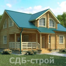 Проект Дом ДБР24 компании СДБ-СТРОЙ фото 1 - izzba.ru
