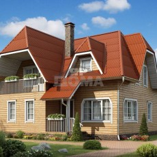 Проект К-62: Каркасный дом компании Яр-дома фото 304 - izzba.ru