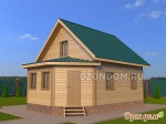 Проект Каркасный дом Волхов компании СК ОзонДом фото 2
