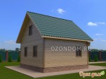 Проект Каркасный дом Волхов компании СК ОзонДом фото 2