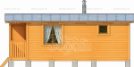 Проект Баня 4.0×6.0 Б-150 ТВ компании Зодчий фото 2