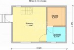 Проект Баня 6.0х4.0 Б-150 компании Зодчий фото 3