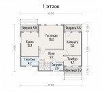 Проект Боярин 1 К 8x10.5 компании Терем фото 3