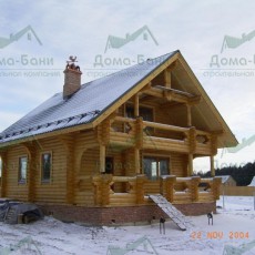 Проект Дом из бревна 130.92м2 компании  фото 2188 - izzba.ru