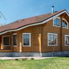 Проект Дом из бревна 173м2 компании  фото 2192 - izzba.ru