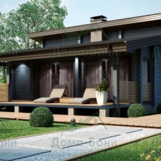 Проект Дом из бруса 127.1м2 компании Дома-бани фото 2214 - izzba.ru