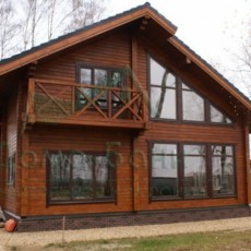 Проект Дом из бруса 189.1м2 компании Дома-бани фото 2240 - izzba.ru