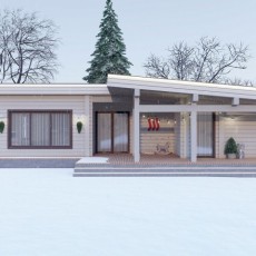 Проект Дом &quot;Зигрид 150&quot; компании Современный дом фото 2892 - izzba.ru