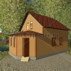 Проект Д30 6×8.5 «Чеховское» компании Три Строителя фото 1399 - izzba.ru
