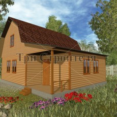 Проект Д36 7×9 «Звезда» компании Три Строителя фото 1 - izzba.ru