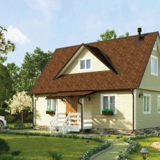 Проект Терем М К 6х9 м Каркас компании Терем фото 1 - izzba.ru
