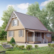 Проект Богатырь 1БК-180 Брус 180 компании Терем фото 689 - izzba.ru