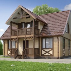 Проект Богатырь 3БК-180 Брус 180 компании Терем фото 767 - izzba.ru
