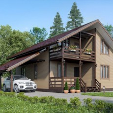 Проект Варяг 3 БК-150 Брус компании Терем фото 1154 - izzba.ru