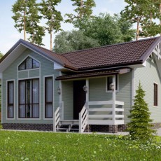 Проект Добрыня 1К-150 Каркас 150 компании Терем фото 1324 - izzba.ru