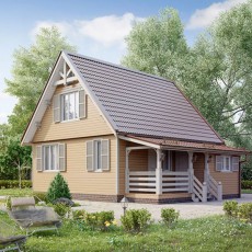 Проект Богатырь Д-1 БК Брус 150 компании Терем фото 488 - izzba.ru