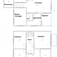 Проект Вишня компании ООО Брусовые дома ИТИС фото 1 - izzba.ru