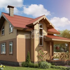 Проект Проект дома К-47 компании Яр-дома фото 1 - izzba.ru