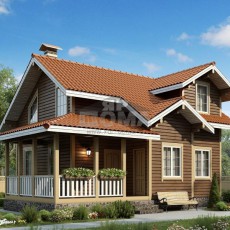 Проект Проект дома К-53 компании Яр-дома фото 1 - izzba.ru