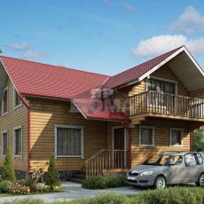 Проект Проект дома К-59 компании Яр-дома фото 1 - izzba.ru
