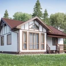 Проект Добрыня 3 К-150 Каркас компании Терем фото 1 - izzba.ru