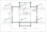 Проект Дом из бруса 115.13м2 компании Дома-бани фото 3