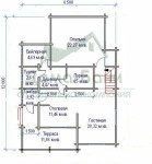 Проект Дом из бруса 143м2 компании Дома-бани фото 3