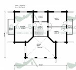 Проект Дом из бруса 215м2 компании Дома-бани фото 3