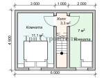 Проект ДБ36 6×4.5 «Киржач» компании Три Строителя фото 3