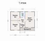Проект Охотник 5 К 7x9 компании Терем фото 3